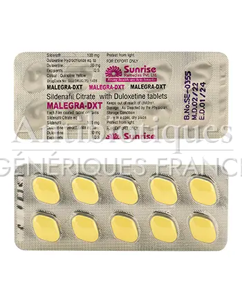 Citrate De Sildénafil/Duloxétine