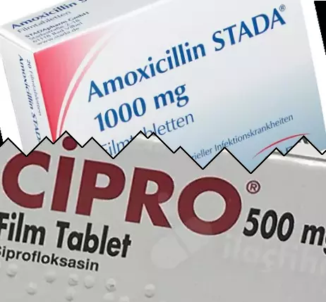 Amoxicilline contre Cipro