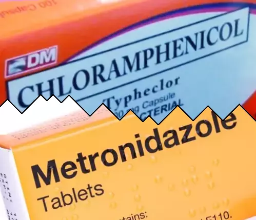 Chloramphénicol contre Métronidazole