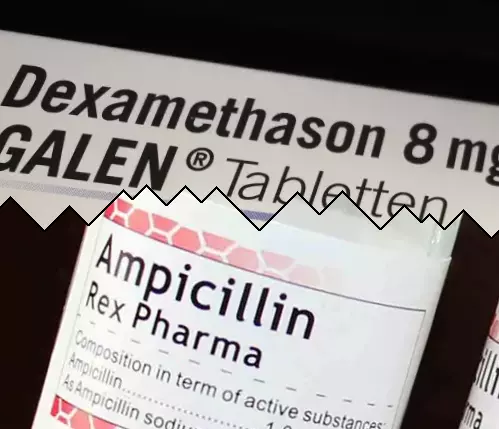 Dexaméthasone contre Ampicilline