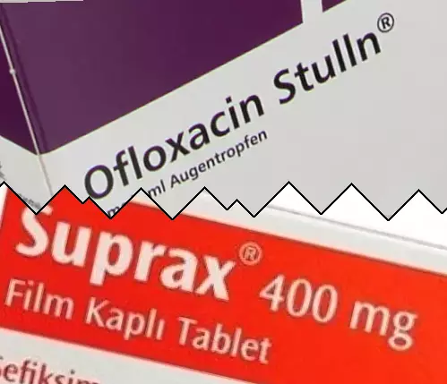 Ofloxacine contre Suprax