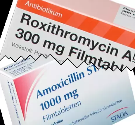 Roxithromycine contre Amoxicilline