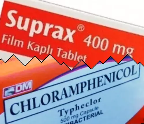 Suprax contre Chloramphénicol
